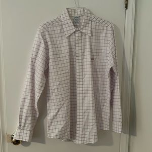Men’s collared dress shirt.